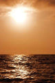 Beautiful Sunset above Surface Wall Decal