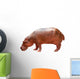 Hippo Wall Mural