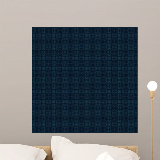 Seamless Dark Blue Wall Decal