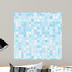 Seamless Pattern with Blue Wall Decal