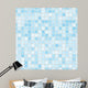 Seamless Pattern with Blue Wall Decal