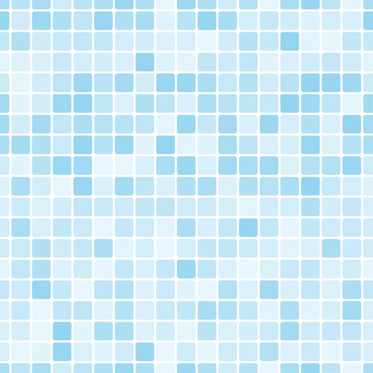 Seamless Pattern with Blue Wall Decal