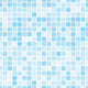 Seamless Pattern with Blue Wall Decal