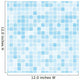 Seamless Pattern with Blue Wall Decal