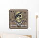 Pirate Skull with Swords (jolly Roger) Wall Decal