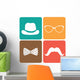 Hipster design Wall Mural