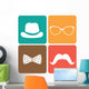 Hipster design Wall Mural