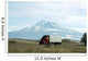 Semi truck going fast on interstate highway 