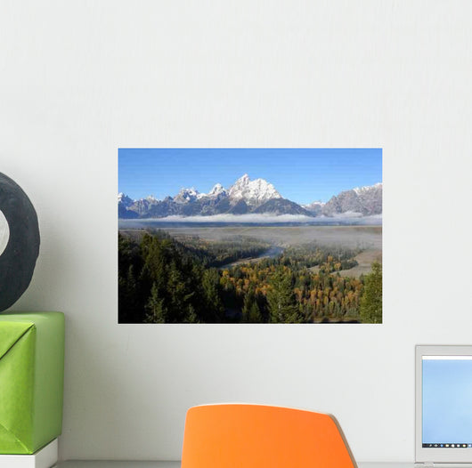 Grand Tetons National Park Mountains Wall Mural