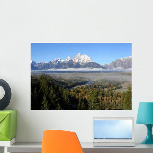 Grand Tetons National Park Mountains Wall Mural