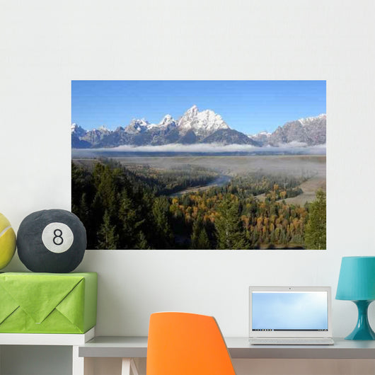 Grand Tetons National Park Mountains Wall Mural