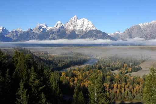 Grand Tetons National Park Mountains Wall Mural