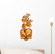 skull with smoke Wall Mural