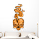 skull with smoke Wall Mural