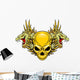 Skull With Dragons 