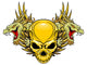 Skull With Dragons 