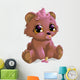Bear Girl Wall Decal