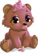 Bear Girl Wall Decal
