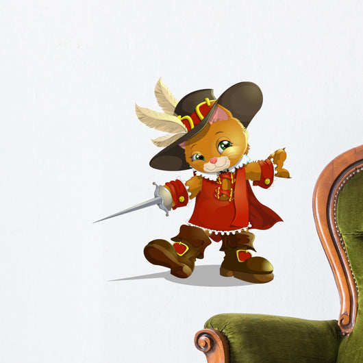 Puss in Boots Wall Decal
