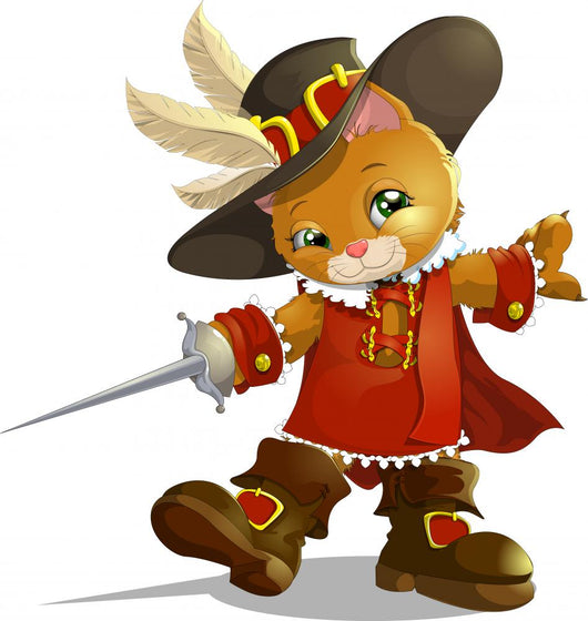 Puss in Boots Wall Decal