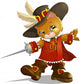 Puss in Boots Wall Decal