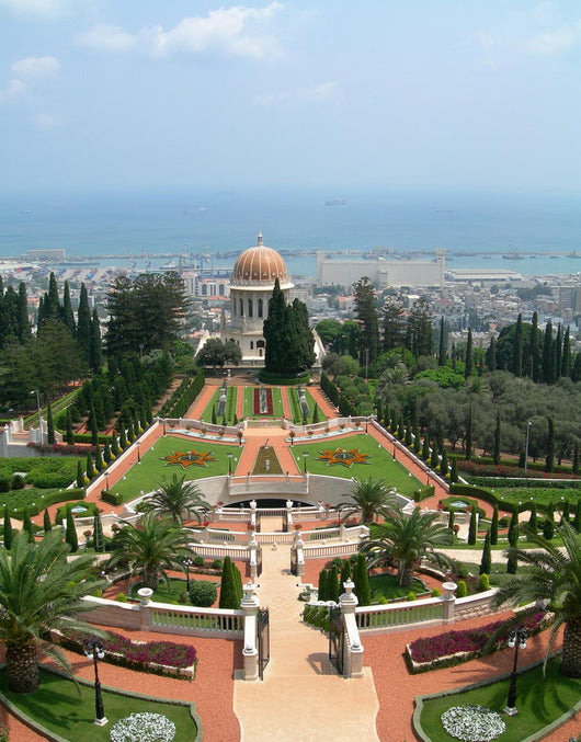 Bahai Srine Garden Haifa Israel Wall Mural