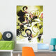 butterfly graffiti Wall Mural