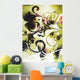 butterfly graffiti Wall Mural