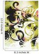 butterfly graffiti Wall Mural
