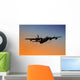 Military transport airplane Wall Mural