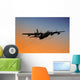 Military transport airplane Wall Mural