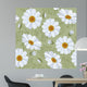 Floral Seamless Pattern Daisy Wall Decal