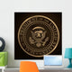 US Golden Presidential Seal Emboss 