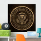 US Golden Presidential Seal Emboss 