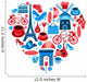Love Paris heart symbol 