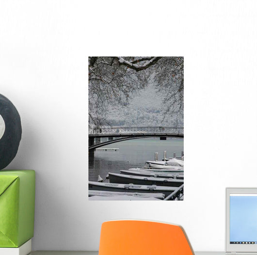 Bridge Love Annecy Wall Decal
