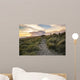 Blue sky Summer beach sunset landscape 