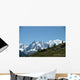 From Mont Blanc Massif Wall Decal