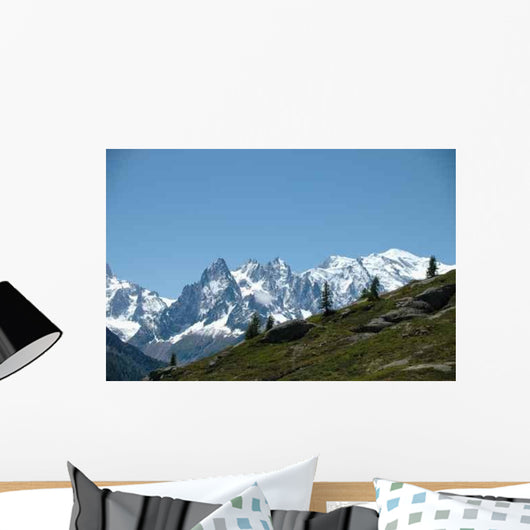From Mont Blanc Massif Wall Decal