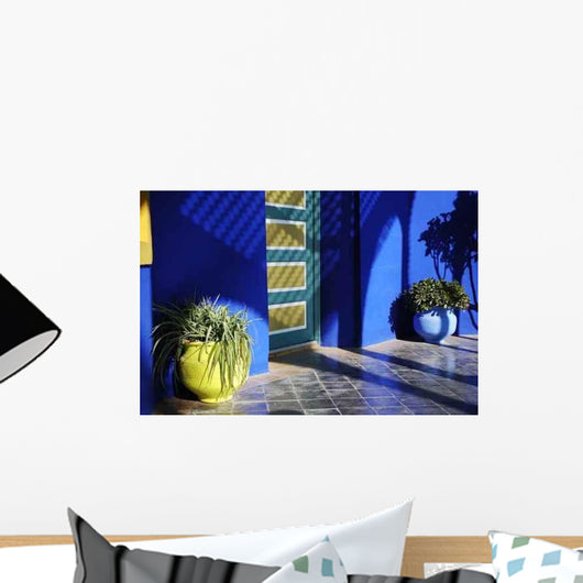 Maroc Marrakech Jardin Majorelle Wall Decal