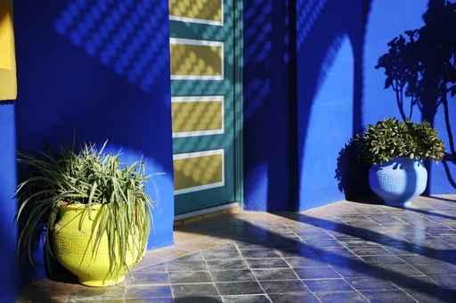 Maroc Marrakech Jardin Majorelle Wall Decal