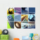 technology montage Wall Mural