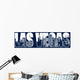 Contour of the city of Las Vegas Wall Mural