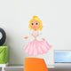 Cute Princess Cartoon Wall Decal