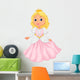 Cute Princess Cartoon Wall Decal