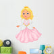 Cute Princess Cartoon Wall Decal