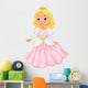 Cute Princess Cartoon Wall Decal