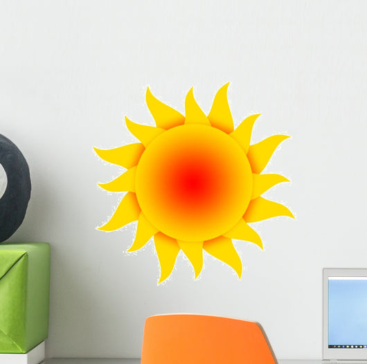 Sun Wall Decal