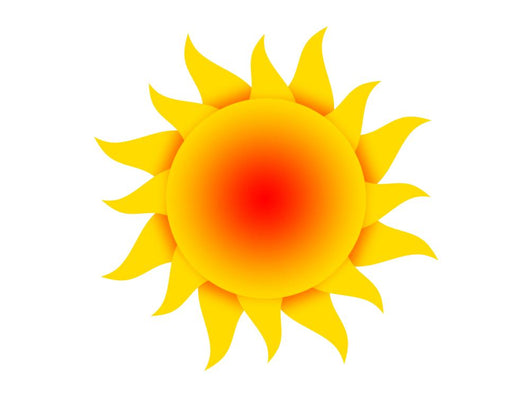 Sun Wall Decal