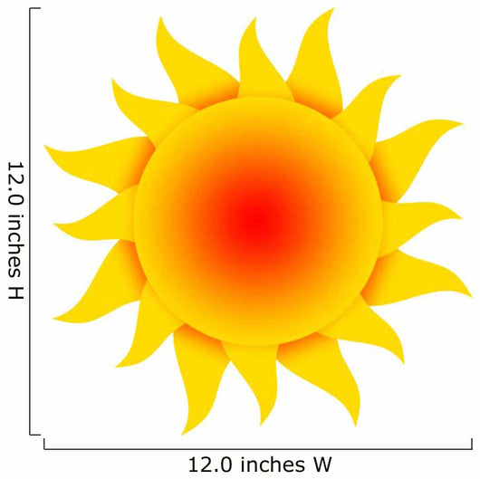 Sun Wall Decal